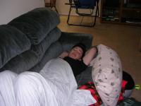 A good rest prior to any trip is important.