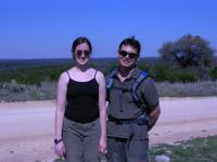 At the end of the trail.