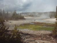 Norris Basin fumed liked a scene from Dante's Inferno.