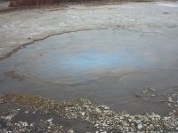 Pearl Geyser was particularly iridescent.